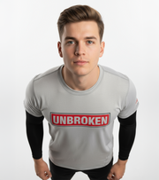 Men's Unbroken T-shirt (Rhino Grey) - wodarmour