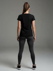 Women's Weight Lifting T-Shirt (Black) - wodarmour