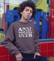 Men's Anti social sweatshirt - wodarmour