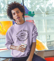 Men's crewneck coffee Sweatshirt - wodarmour