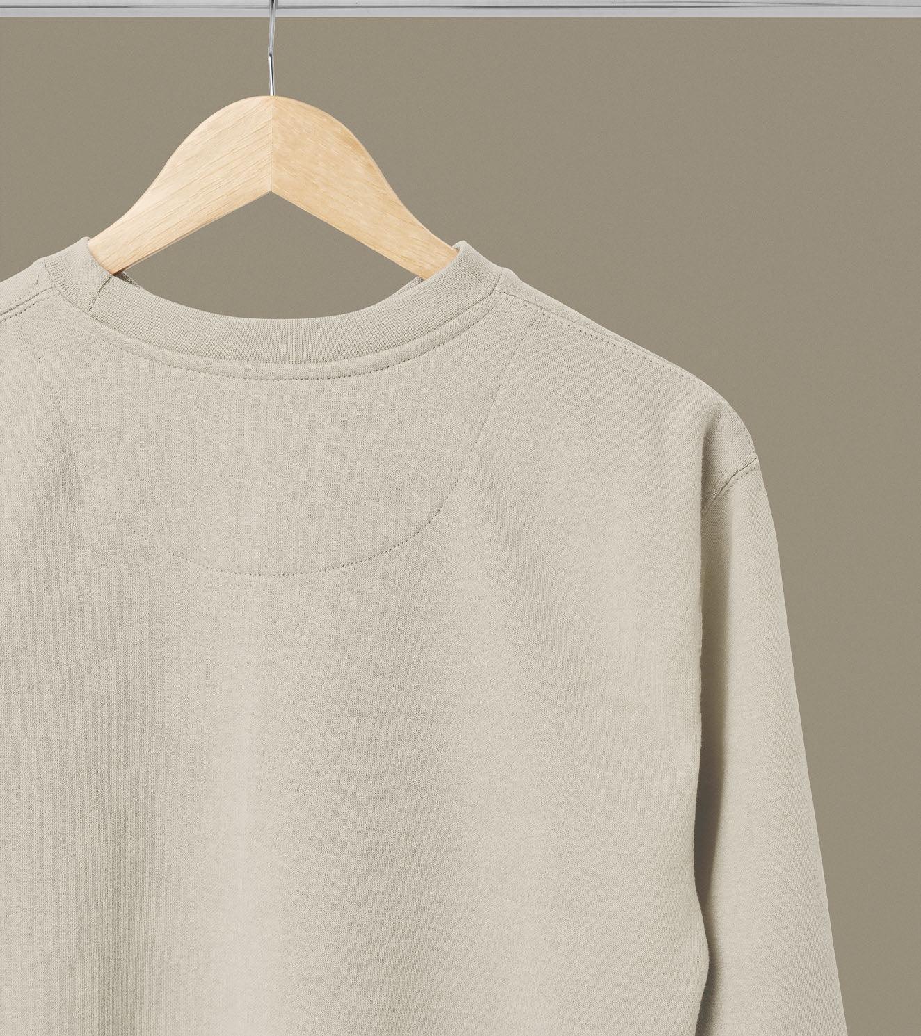 Men's Deadlift Crew Sweatshirt (Stone colour) - wodarmour