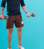 Men's Drawstring Terry Shorts - wodarmour