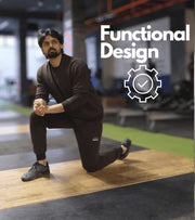 Men's Fleece coord set (Chocobrown) - wodarmour