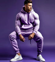 Men's Fleece coord set (Lavander) - wodarmour