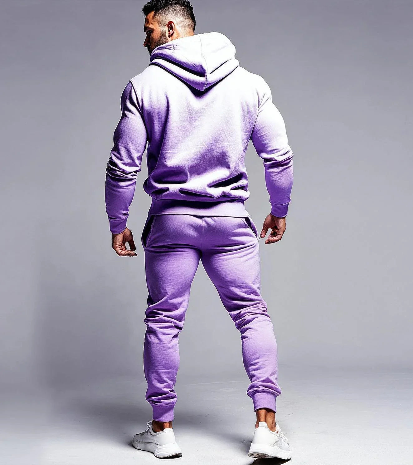 Men's Fleece coord set (Lavander) - wodarmour