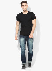 Men's training t-shirt (Black) - wodarmour