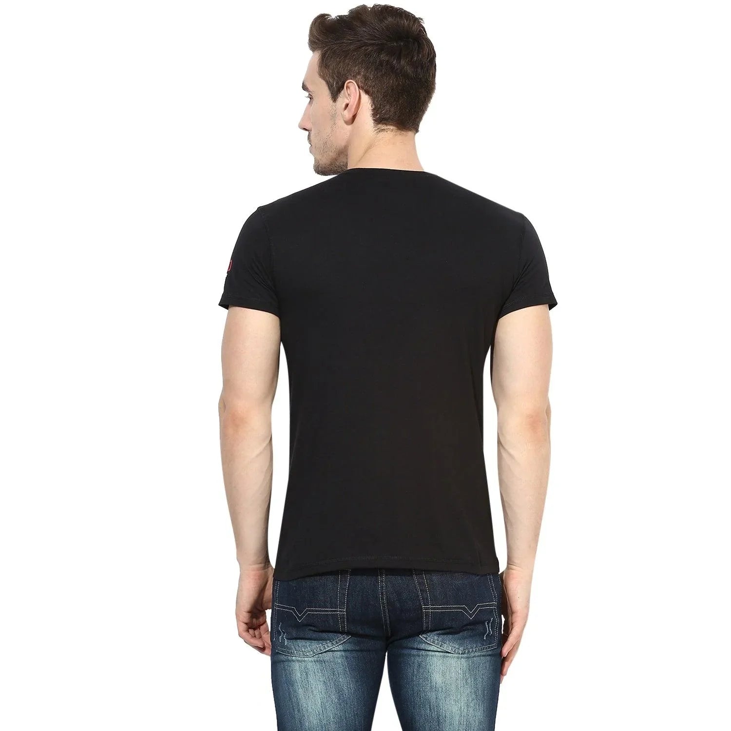 Men's training t-shirt (Black) - wodarmour