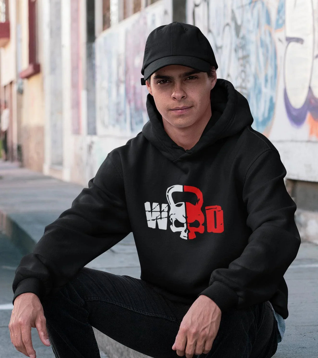 Men's WOD Hoodie ( Black ) - wodarmour
