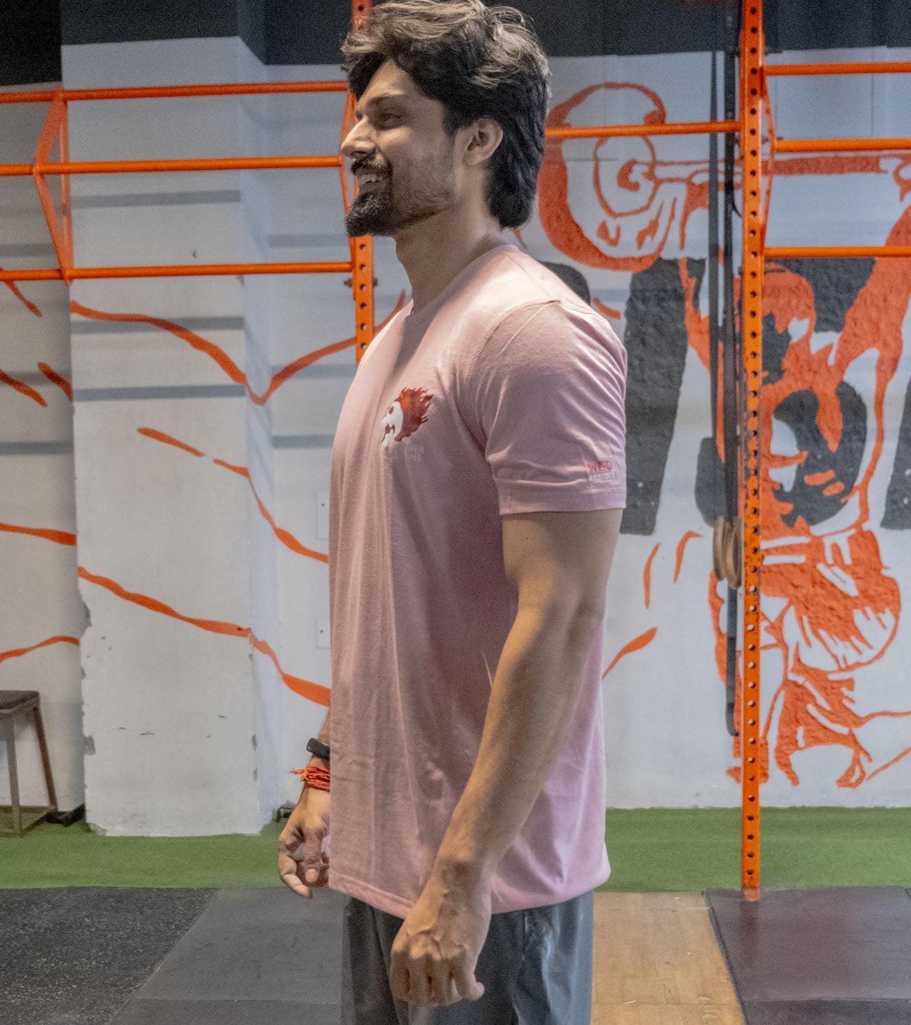 Men's WOD Punisher T-Shirt (salmon colour) - wodarmour