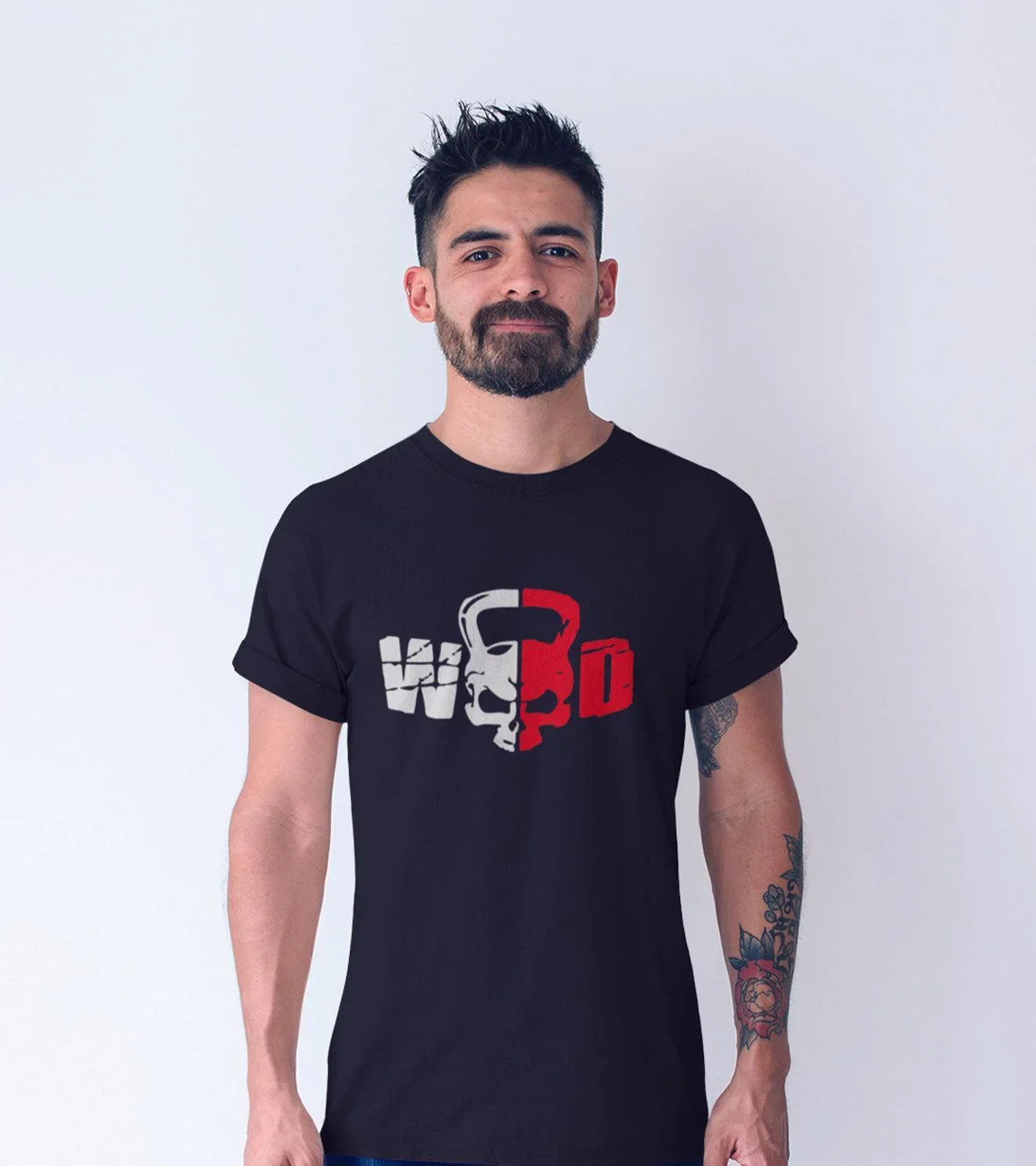 Men's "WOD" T-Shirt (Black) - wodarmour