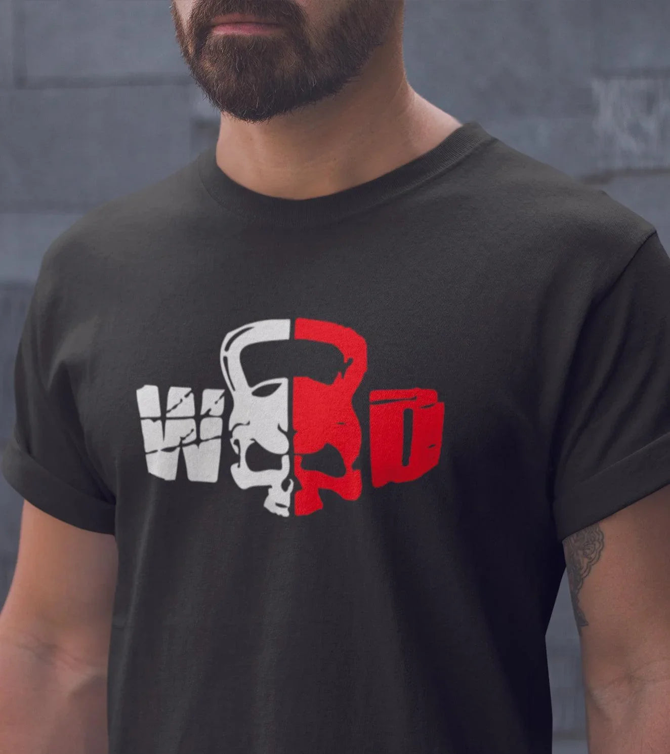 Men's "WOD" T-Shirt (Black) - wodarmour