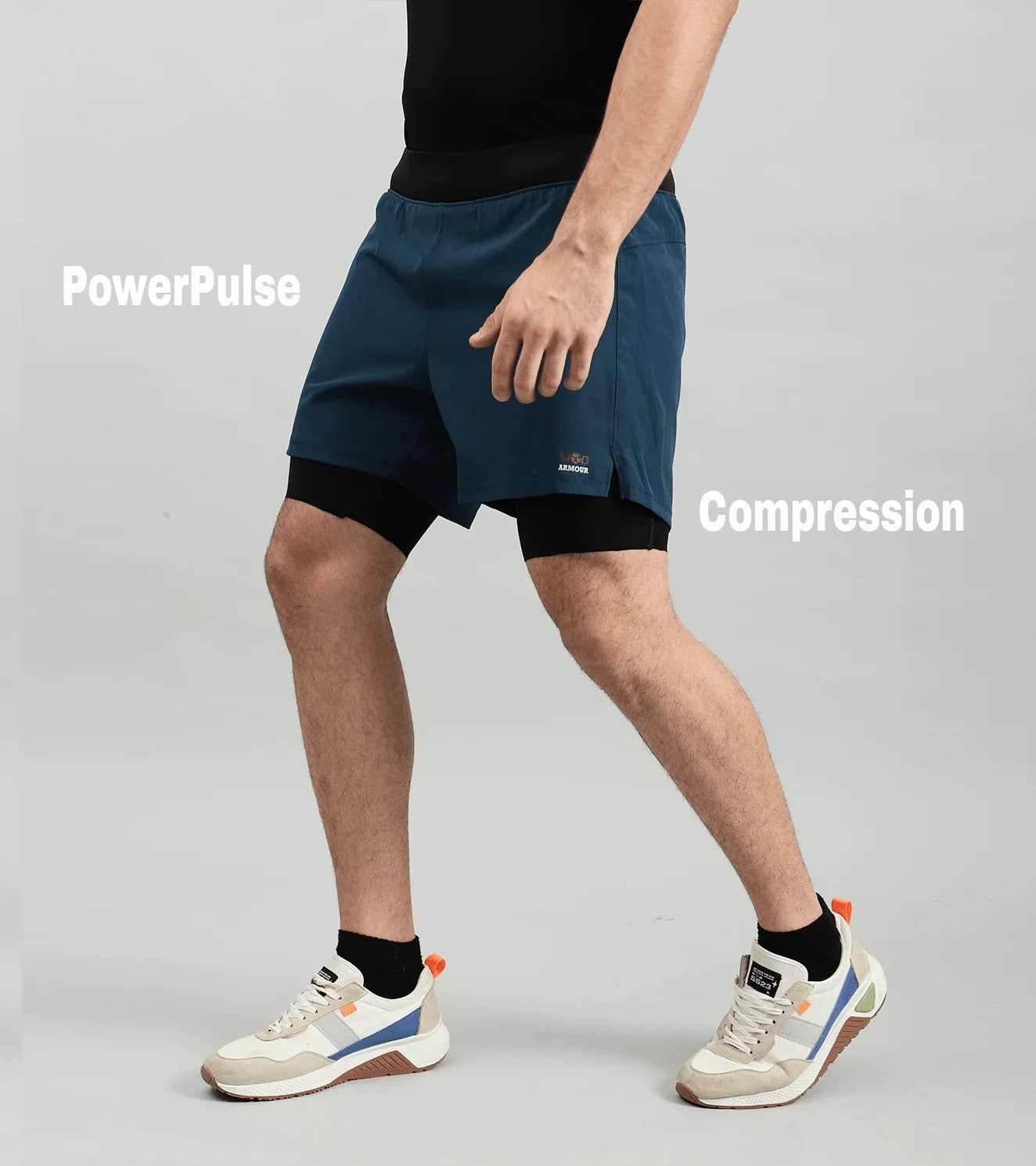 PowerPulse CompressionMax Men's Shorts - wodarmour