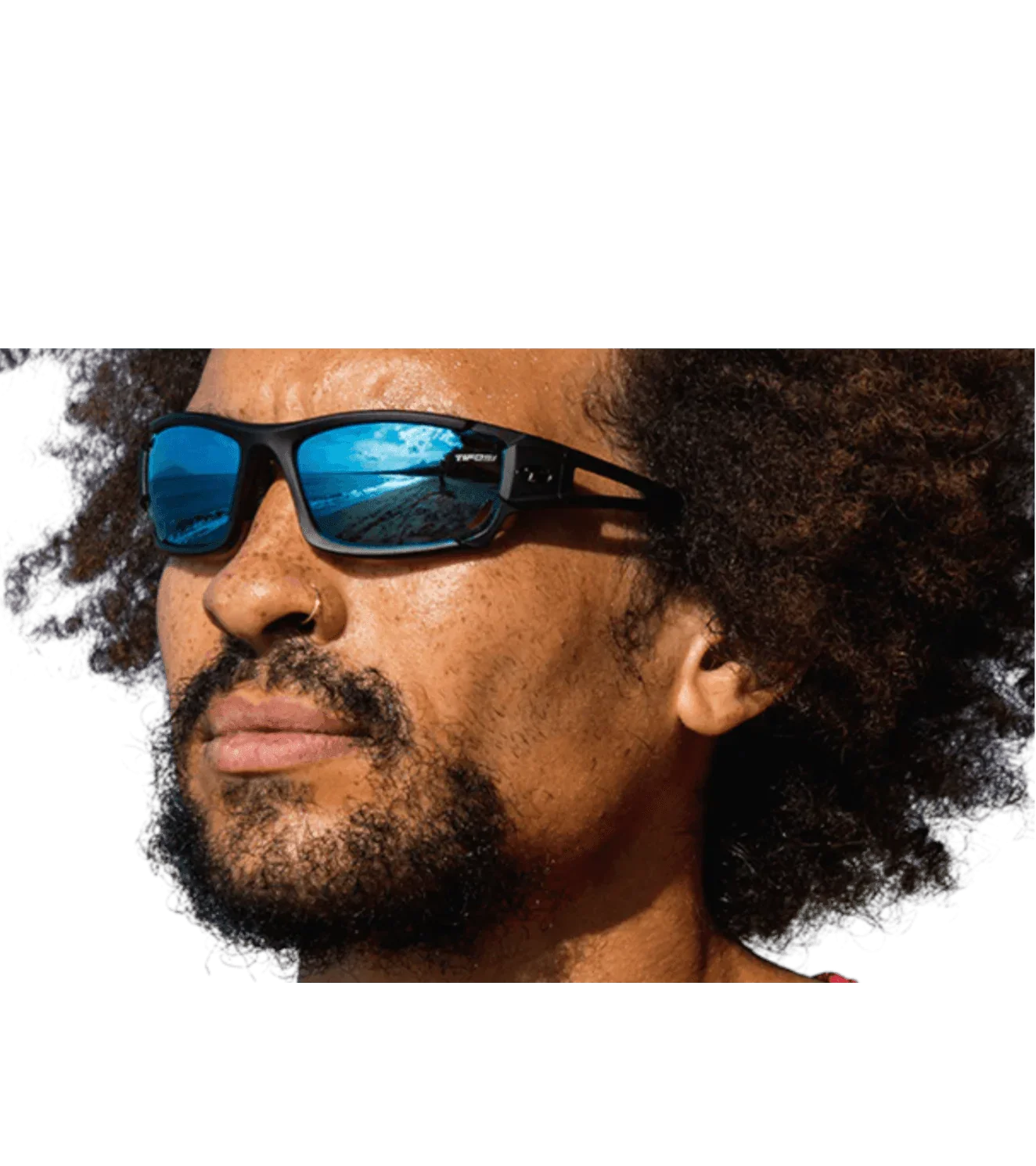 Tifosi Dolomite 2.0 sport sunglasses (Smoke/Matte black) - wodarmour