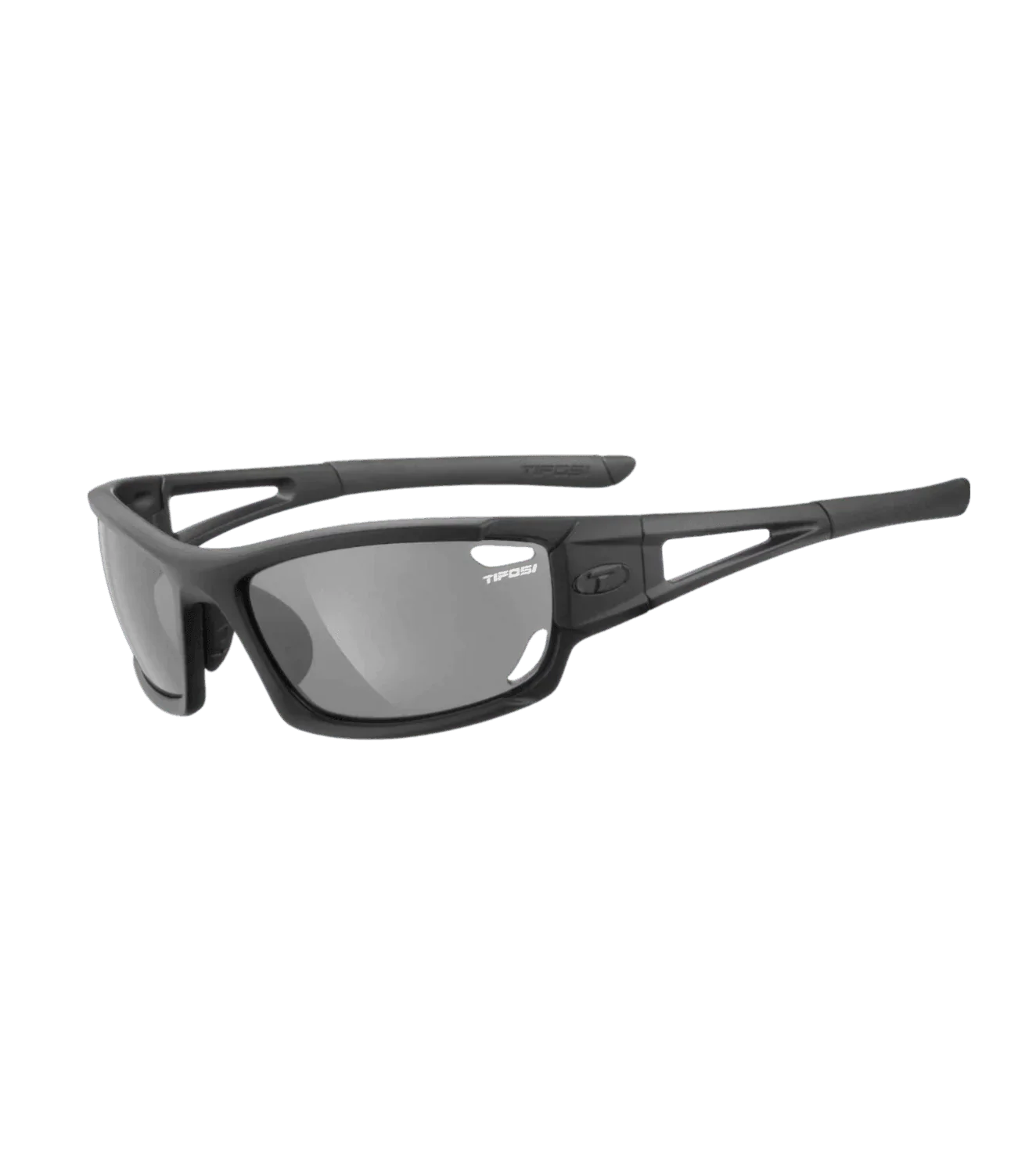 Tifosi Dolomite 2.0 sport sunglasses (Smoke/Matte black) - wodarmour