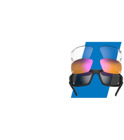 Tifosi Dolomite 2.0 sport sunglasses (Smoke/Matte black) - wodarmour