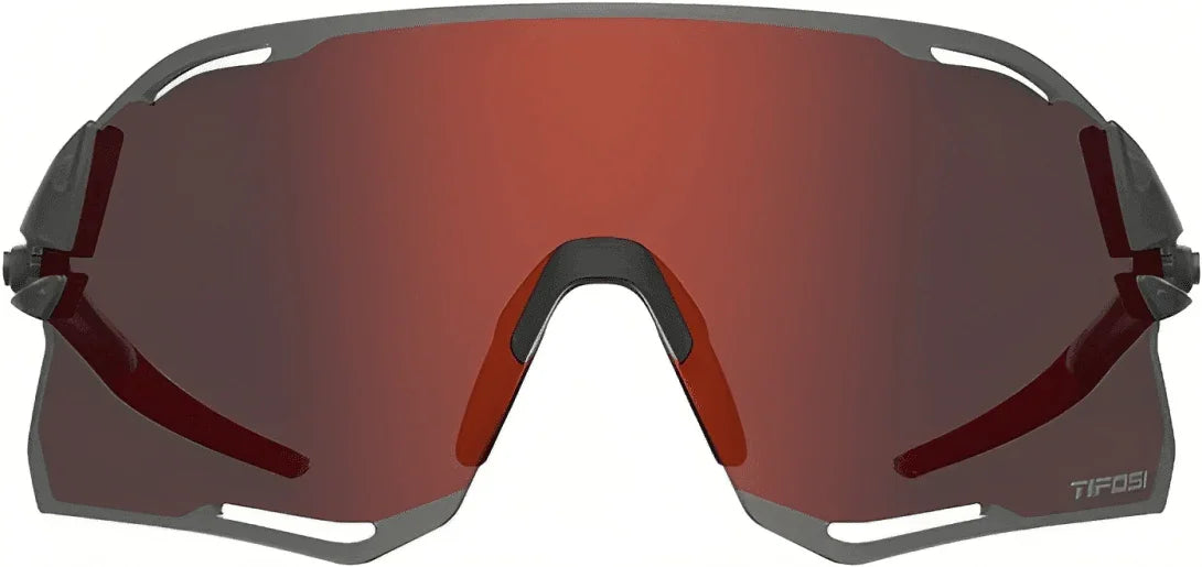 Tifosi Rail Race Satin Vapor Clarion Red/Clear - wodarmour