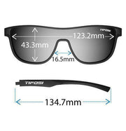 Tifosi Sizzle Satin Vapor Smoke Red - wodarmour