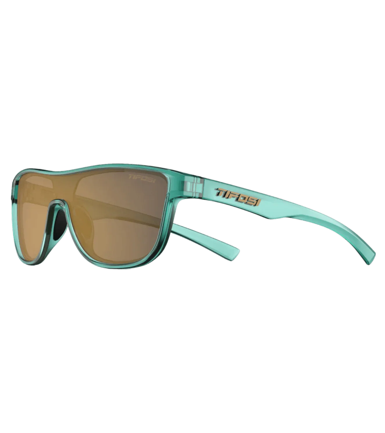 Tifosi Sizzle Teal Dune Gold mirror - wodarmour