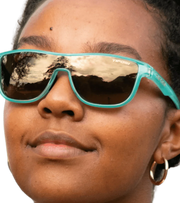 Tifosi Sizzle Teal Dune Gold mirror - wodarmour