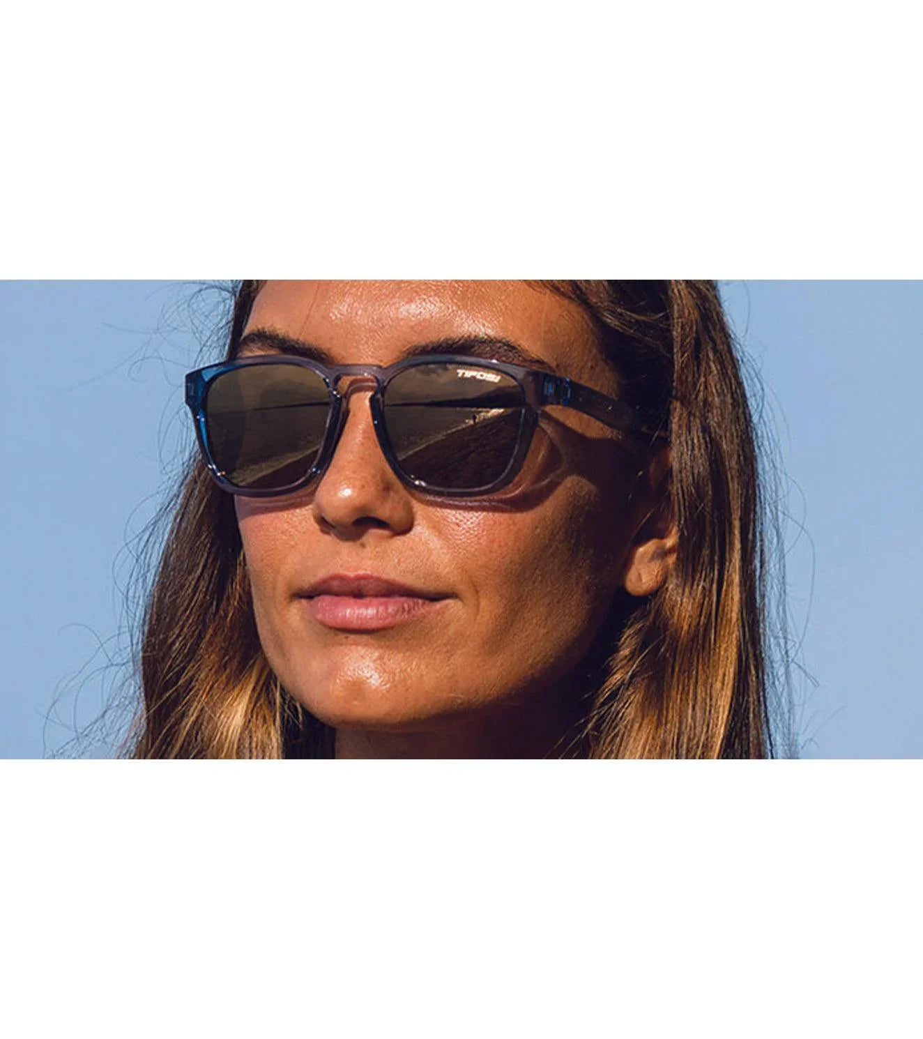 Tifosi Smirk Sunglasses- Crystal Denim Gold - wodarmour