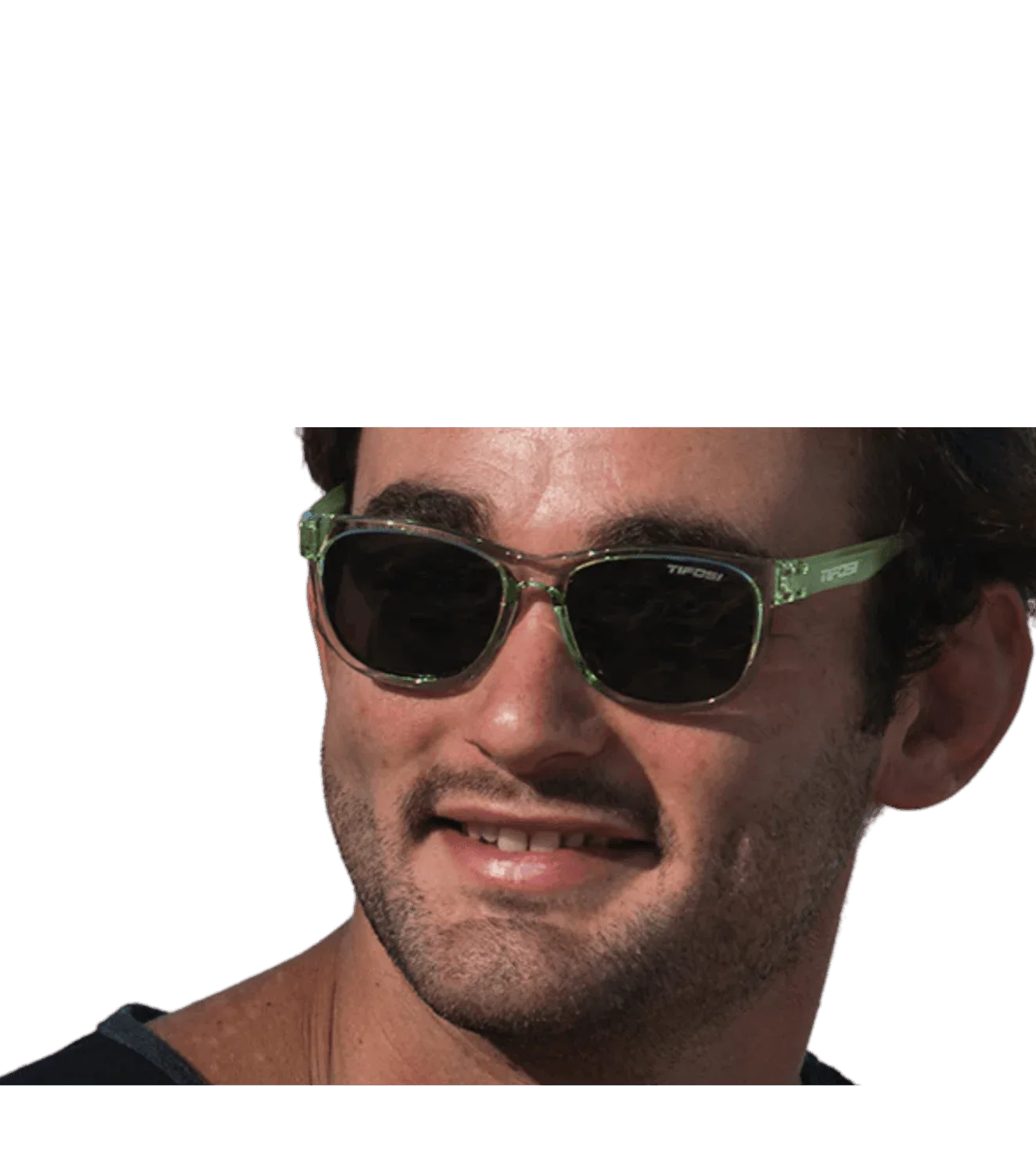 Tifosi Swank Bottle Green Smoke - wodarmour