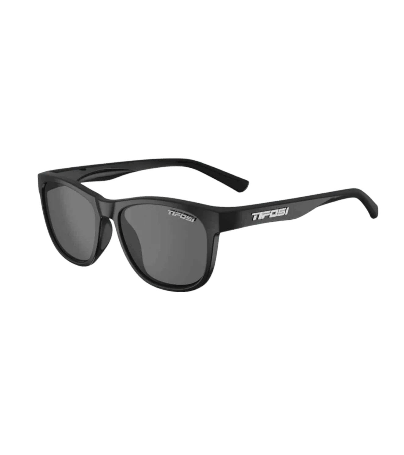 Tifosi swank polarized smoke satin black sunglasses - wodarmour