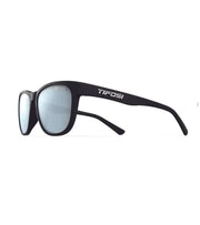 Tifosi swank Sunglasses - Satin black smoke bright blue - wodarmour