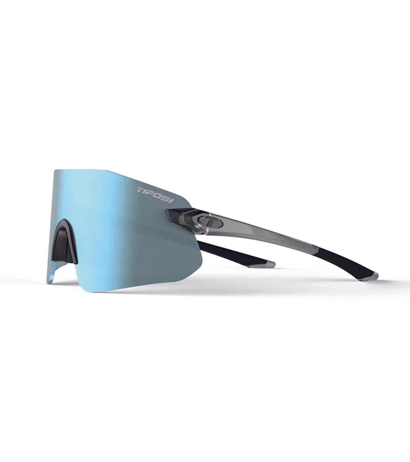 Tifosi Vogel Sl Sport Sunglasses - Crystal Smoke Bright Blue - wodarmour