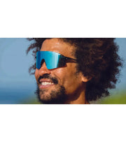 Tifosi Vogel Sl Sport Sunglasses - Crystal Smoke Bright Blue - wodarmour
