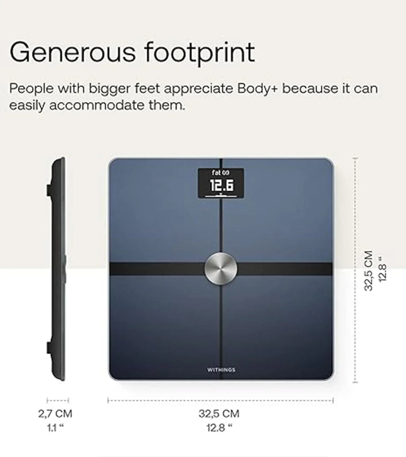 Withings Body+ Wi-Fi bathroom scale for Body Weight - wodarmour