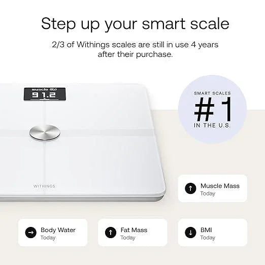 Withings Body+ Wi-Fi bathroom scale for Body Weight - wodarmour