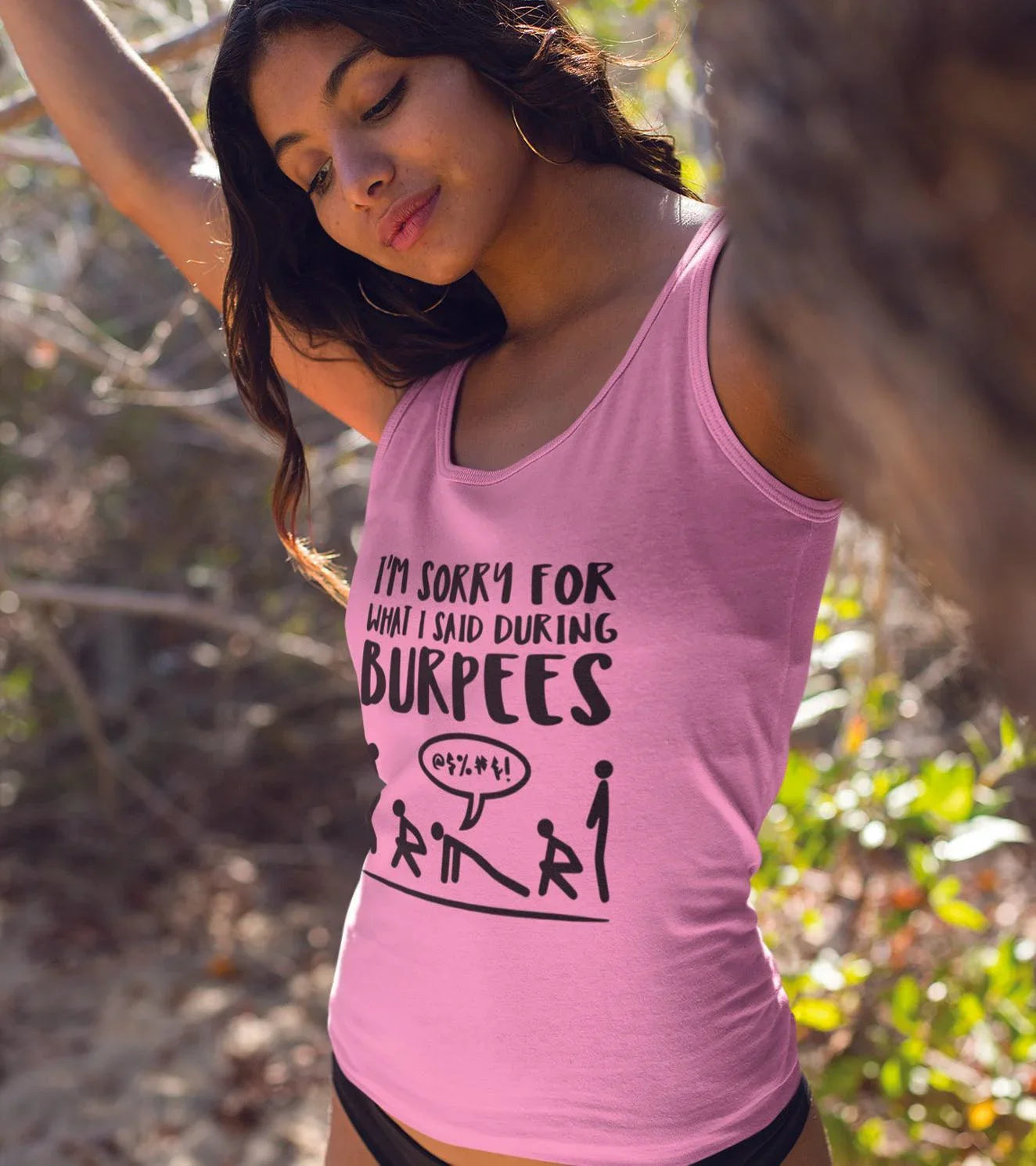 Women's Burpees Tank Top - wodarmour