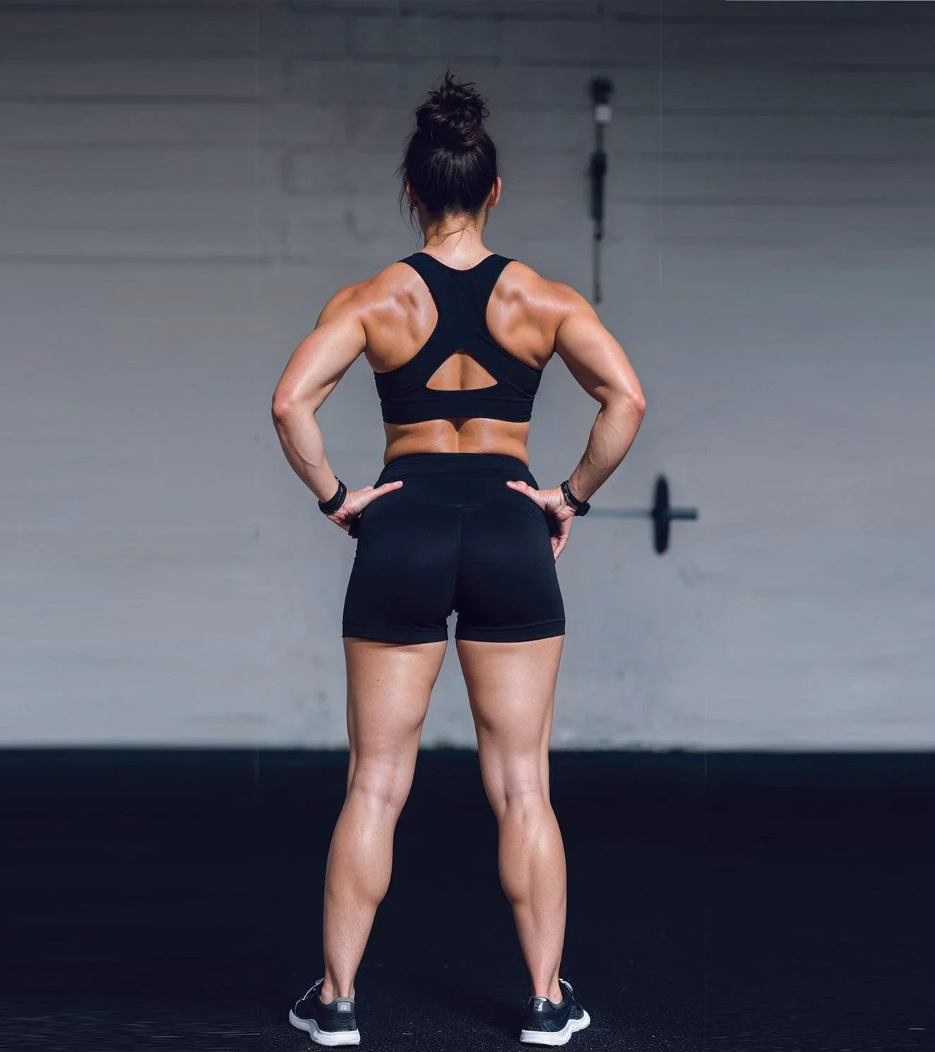 Women's Compression shorts Black - wodarmour