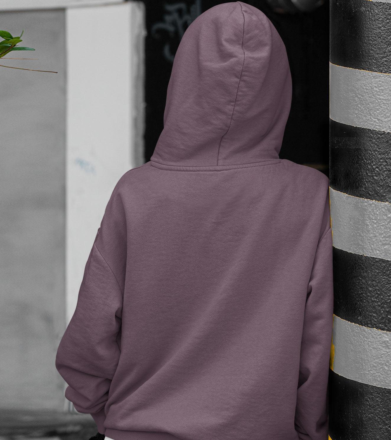 Women's crop Hoodie (Chocolate) - wodarmour