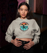 Women's crop Hoodie ( clean) - wodarmour