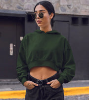 Women's crop Hoodie - wodarmour