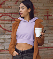 Women's crop Hoodie - wodarmour