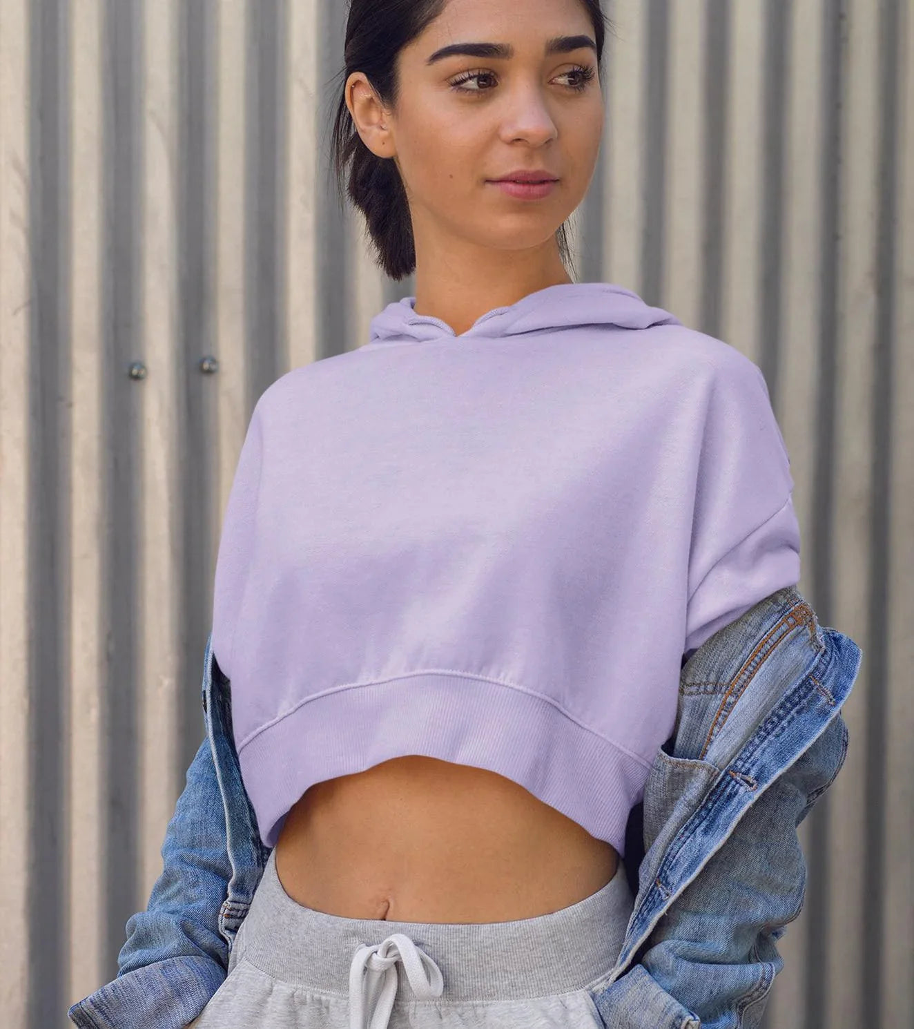 Women's crop Hoodie - wodarmour