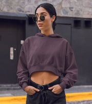 Women's crop Hoodie - wodarmour