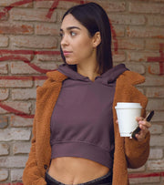 Women's crop Hoodie - wodarmour