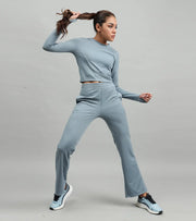 Women's Dynamic Duo Coord Set ( Turquoise blue ) - wodarmour