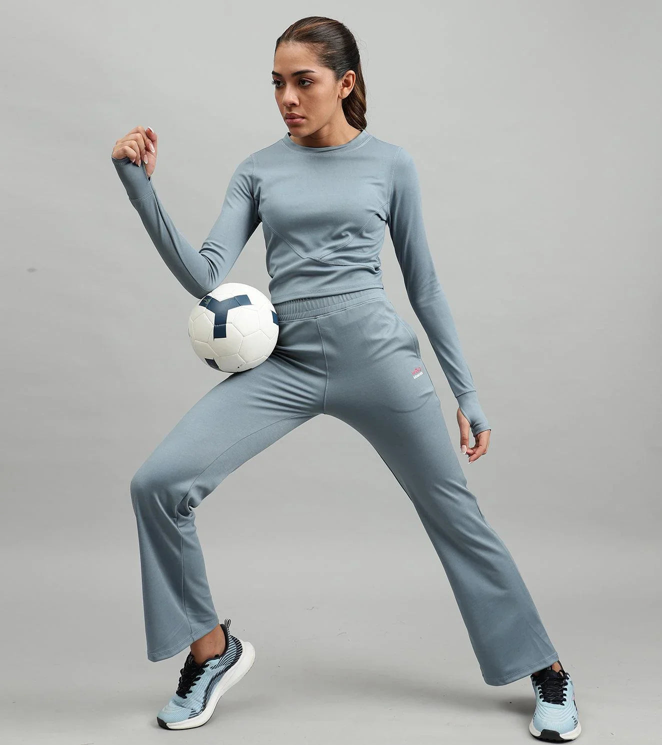 Women's Dynamic Duo Coord Set ( Turquoise blue ) - wodarmour