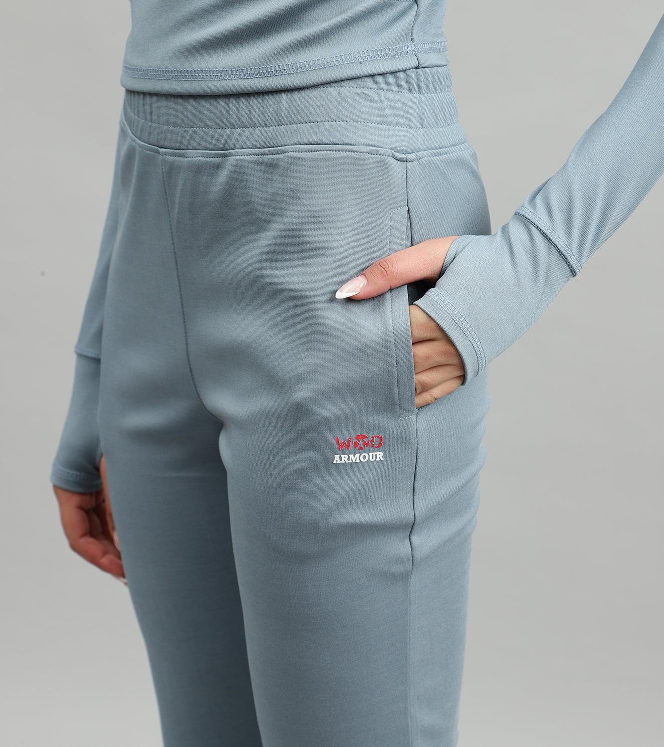 Women's Dynamic Duo Coord Set ( Turquoise blue ) - wodarmour