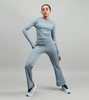 Women's Dynamic Duo Coord Set ( Turquoise blue ) - wodarmour