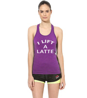 Women's I Lift A Latte Tank Top - wodarmour