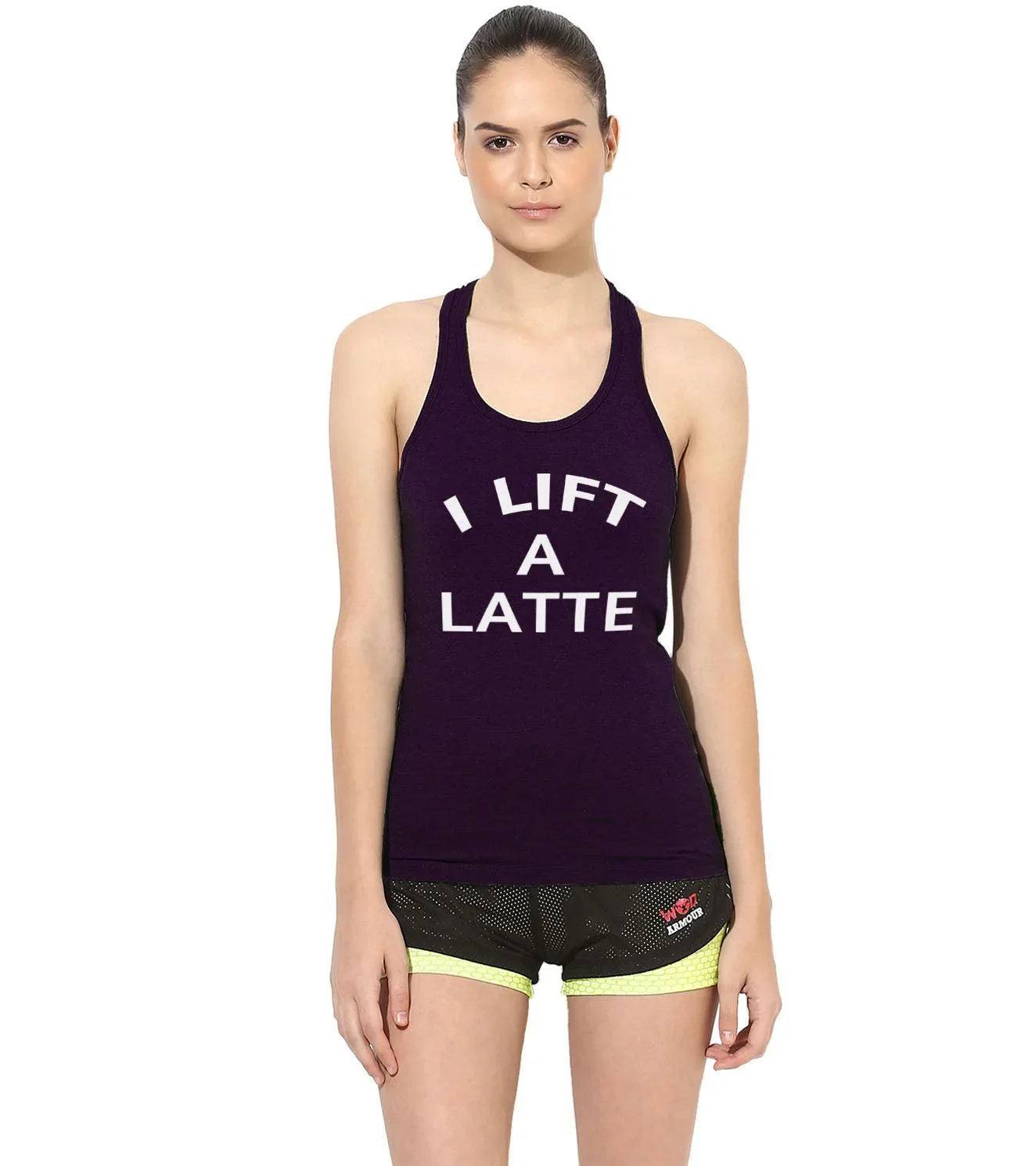 Women's I Lift A Latte Tank Top - wodarmour