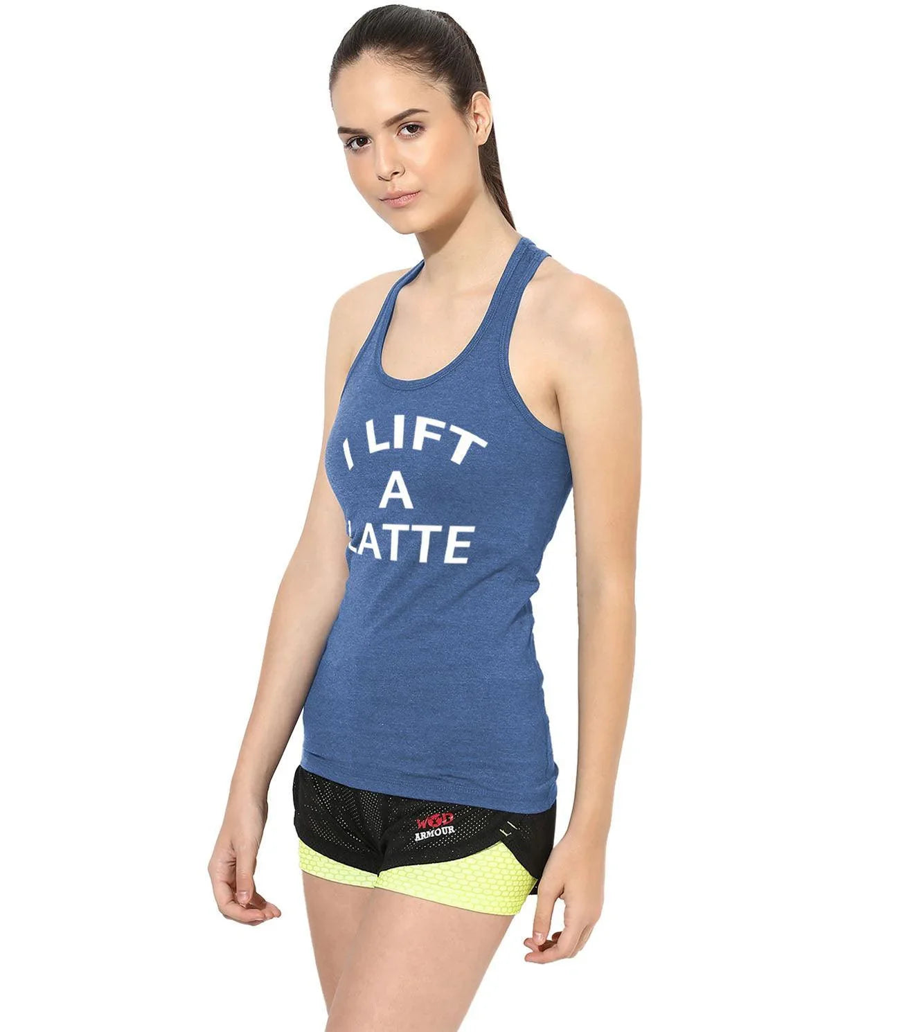 Women's I Lift A Latte Tank Top - wodarmour