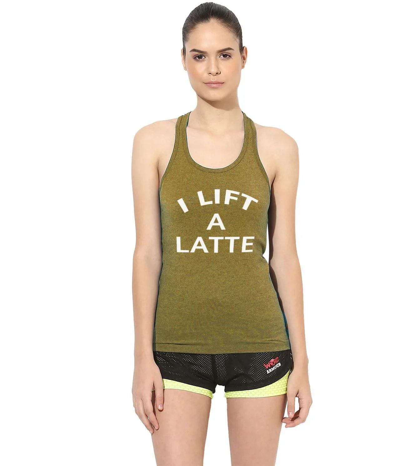 Women's I Lift A Latte Tank Top - wodarmour