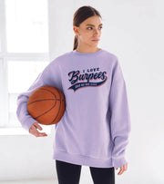 Women's Loose fit Burpee Sweatshirt (Lavander) - wodarmour