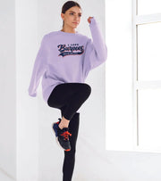 Women's Loose fit Burpee Sweatshirt (Lavander) - wodarmour